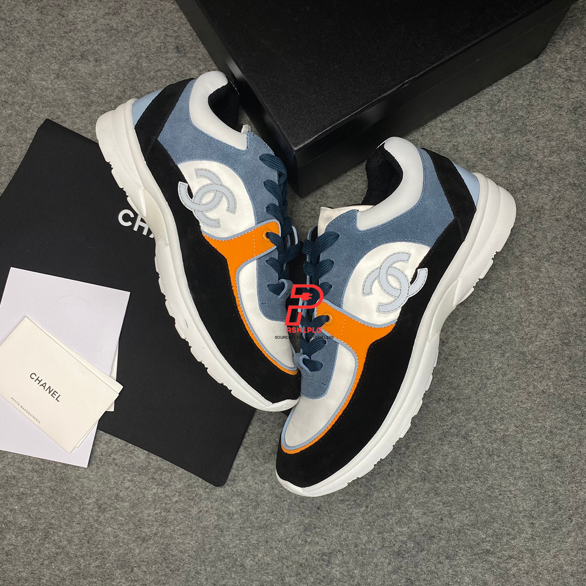 Chanel Wmns Sneaker 'White Navy'