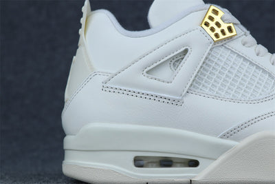 Wmns Air Jordan 4 Retro 'Metallic Gold'