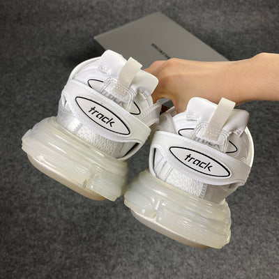 Track Sneaker 'Clear Sole - White Cream'