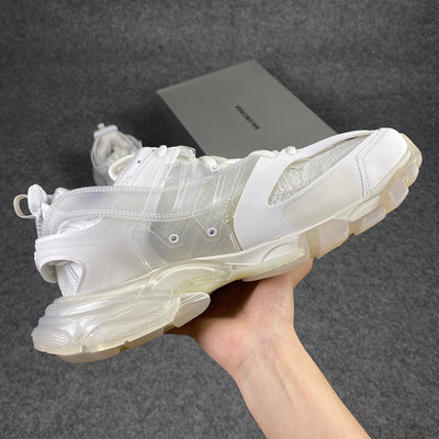 Track Sneaker 'Clear Sole - White Cream'
