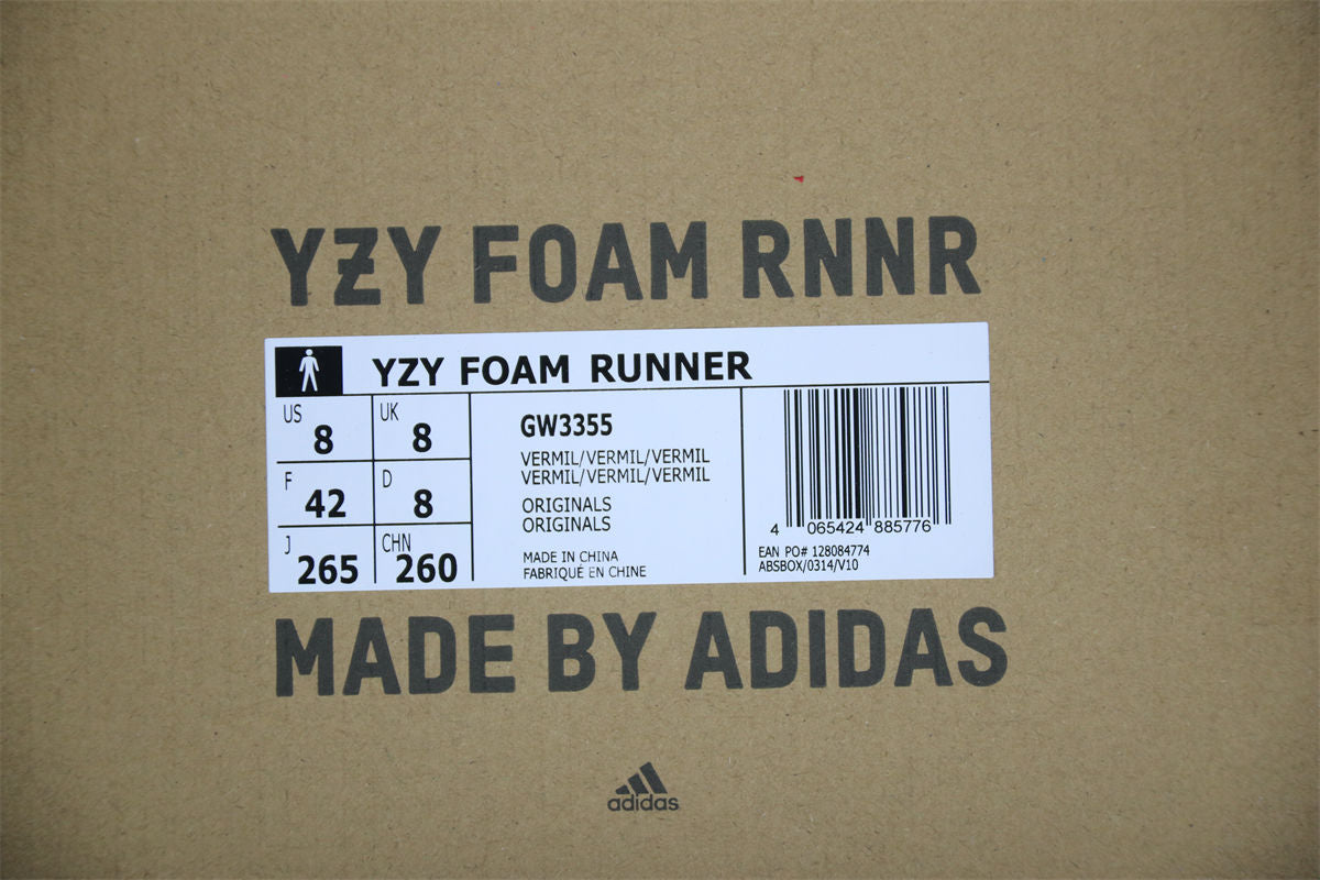 Yeezy Foam Runner 'Vermilion'