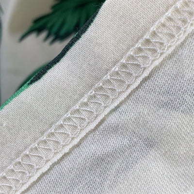 P.A Palms&skull Vintage T-Shirt 'White Green'