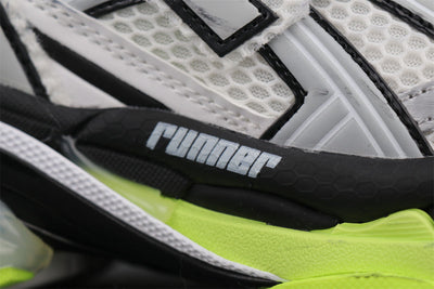 Runner Sneaker 'White Fluo Yellow'