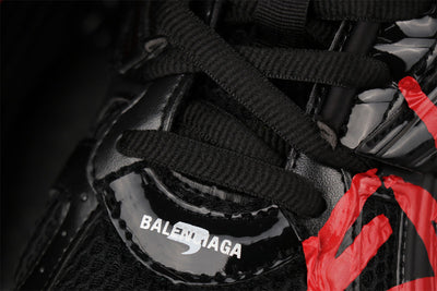 Runner Sneaker 'Graffiti - Black Red'
