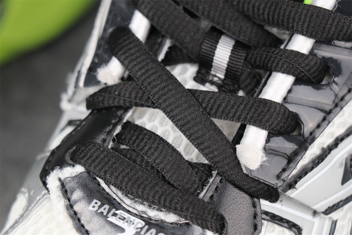 Runner Sneaker 'White Fluo Yellow'