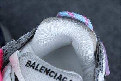 Runner Sneaker 'Grey Light Purple Neon Yellow'