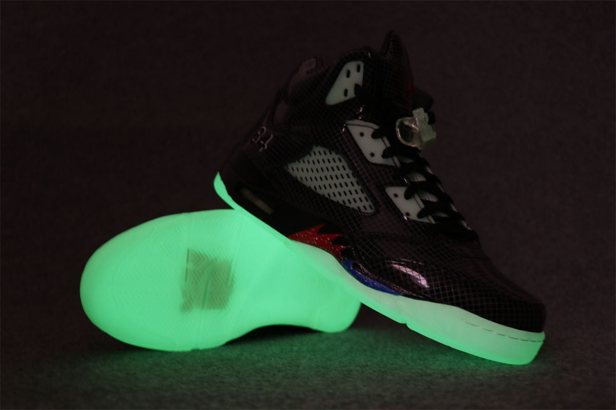 Transformers x Air Jordan 5 Retro 'Black Ops' Sample
