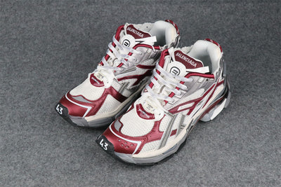 Wmns Runner Sneaker 'White Burgundy'