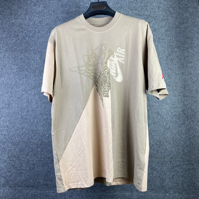 Cactus Jack by Travis Scott x Jordan Short-Sleeve T-Shirt 'Khaki/Desert'