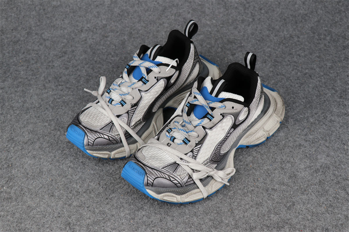 3XL Sneaker 'Worn-Out - Grey Blue'