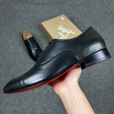 CL Greggo Flat Calf 'Black'