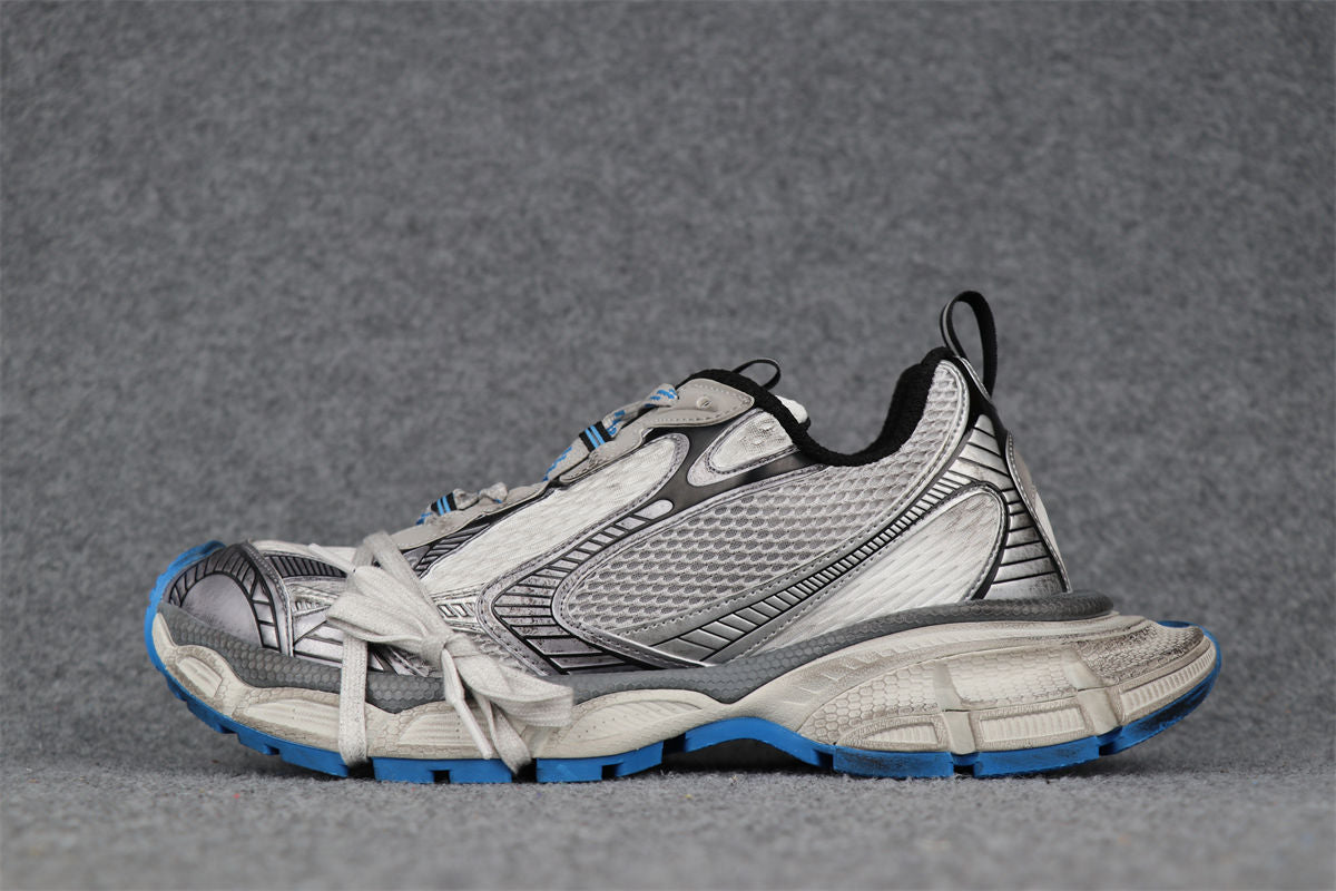 3XL Sneaker 'Worn-Out - Grey Blue'
