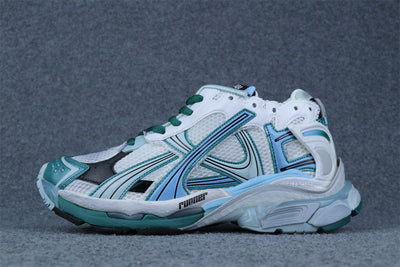 Wmns Runner Sneaker 'Worn-Out - White Green Blue'