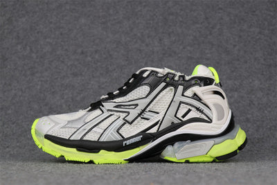 Runner Sneaker 'White Fluo Yellow'