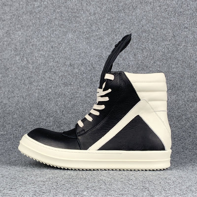 Rick Owens Strobe Geobasket High 'Black Milk'