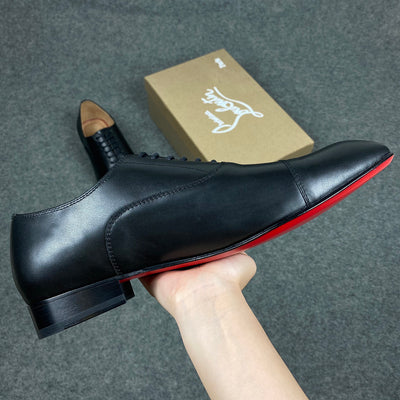 CL Greggo Flat Calf 'Black'