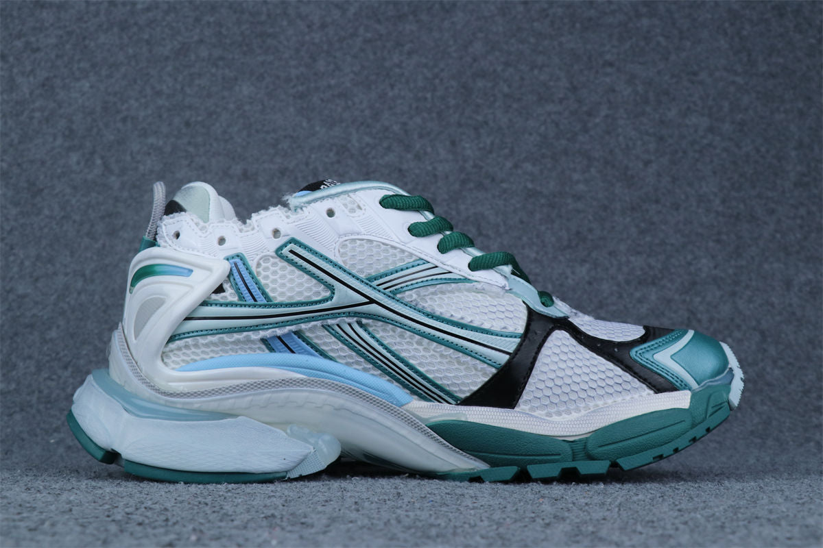 Wmns Runner Sneaker 'Worn-Out - White Green Blue'