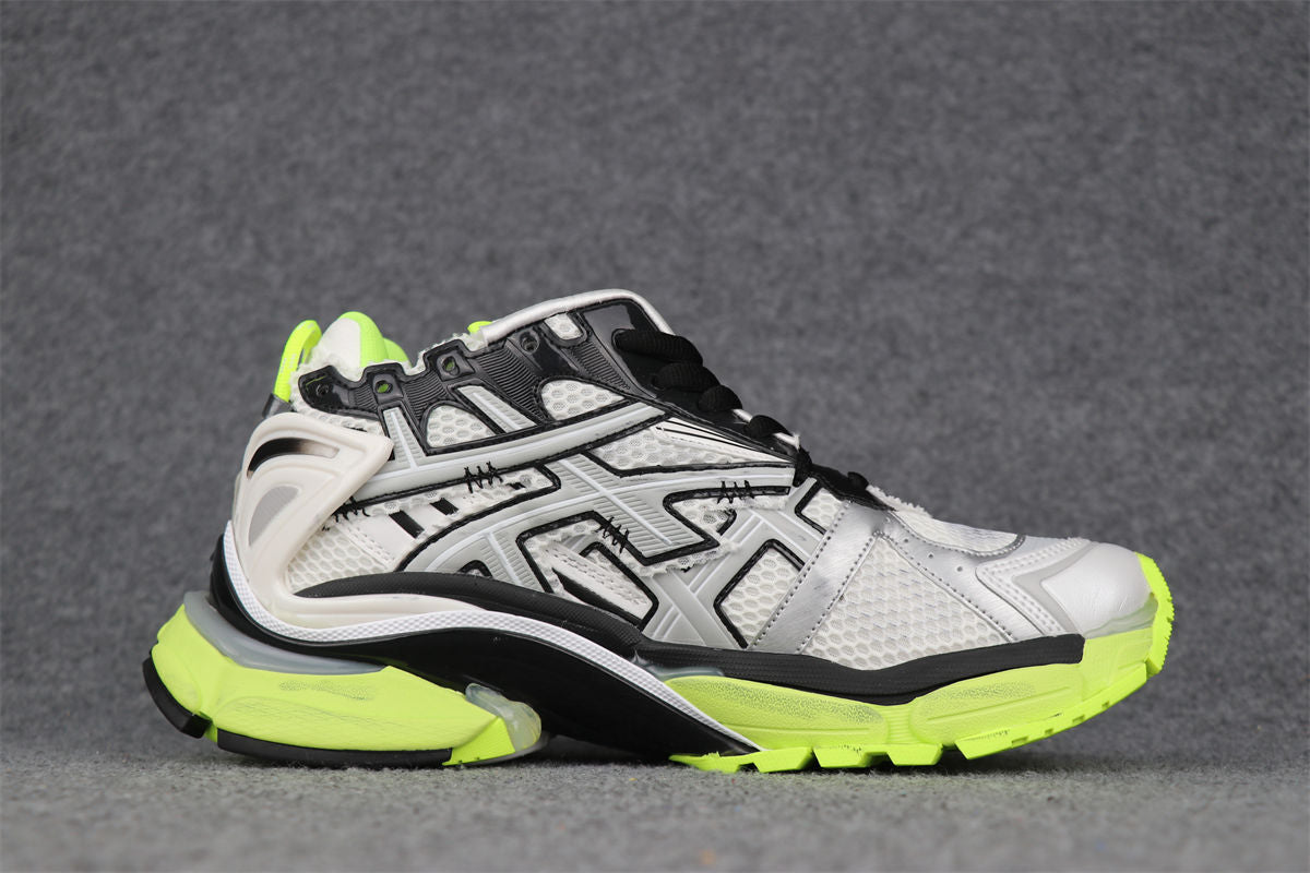 Runner Sneaker 'White Fluo Yellow'