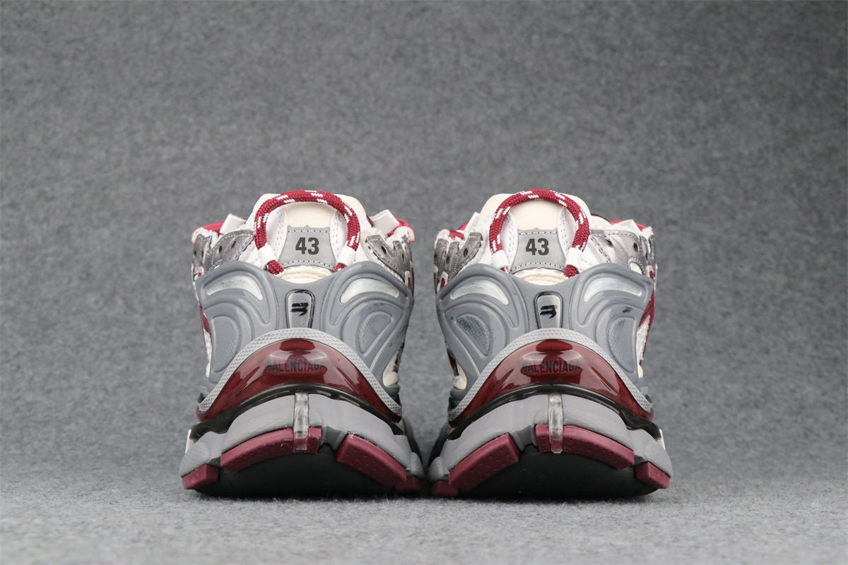 Wmns Runner Sneaker 'White Burgundy'