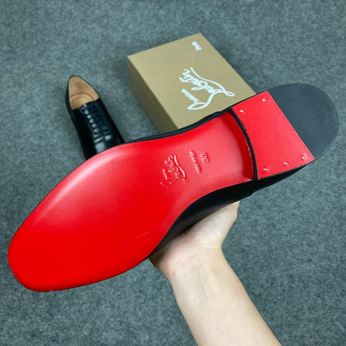 CL Greggo Flat Calf 'Black'