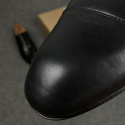 CL Greggo Flat Calf 'Black'