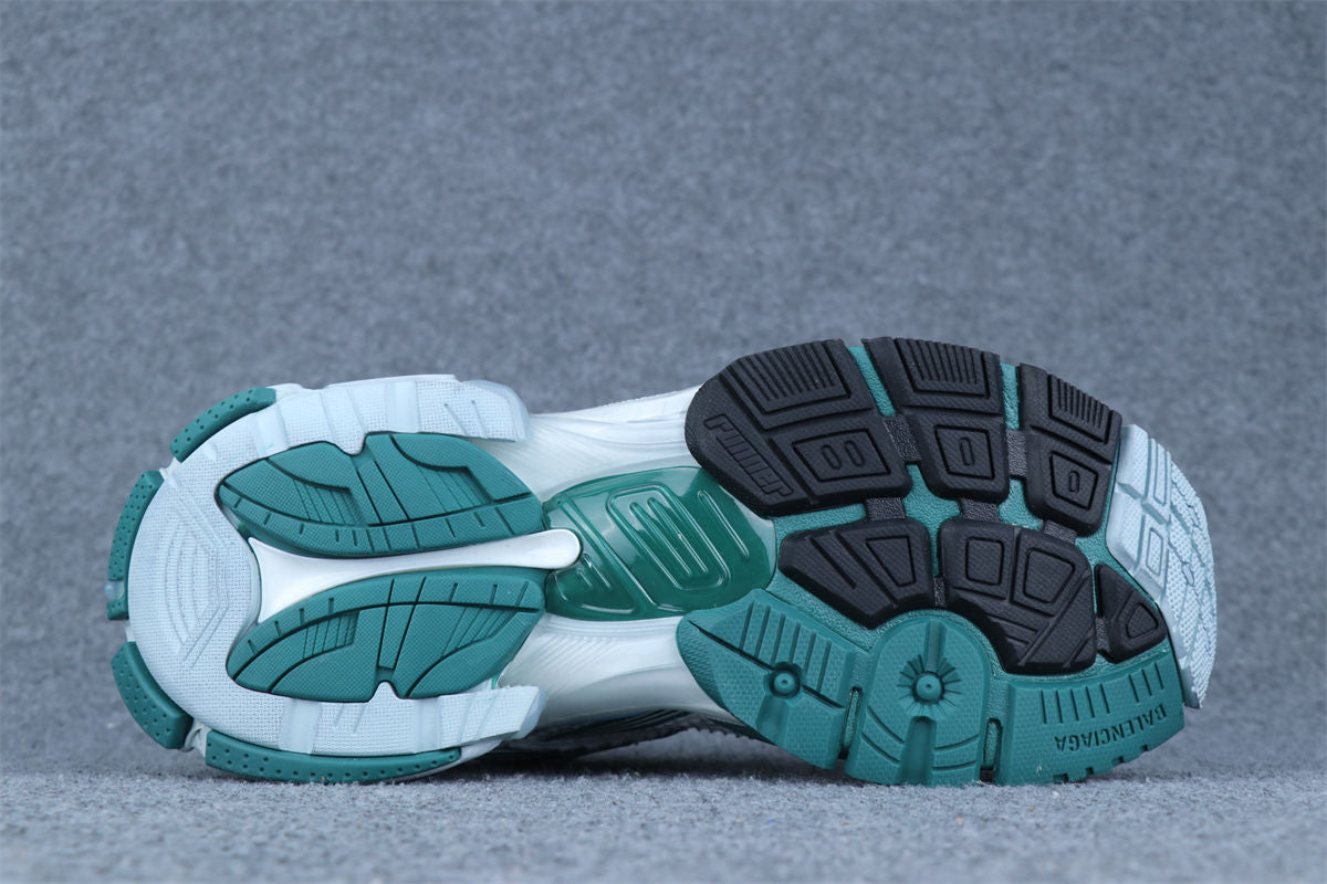 Wmns Runner Sneaker 'Worn-Out - White Green Blue'