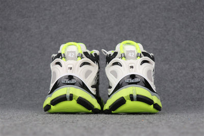Runner Sneaker 'White Fluo Yellow'