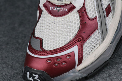 Wmns Runner Sneaker 'White Burgundy'
