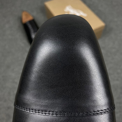 CL Greggo Flat Calf 'Black'
