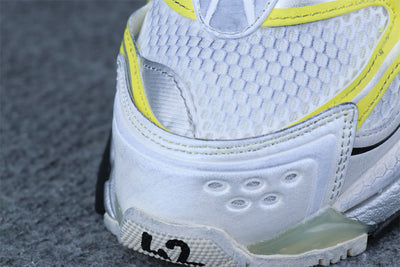 Runner Sneaker 'Worn-Out - White Yellow'