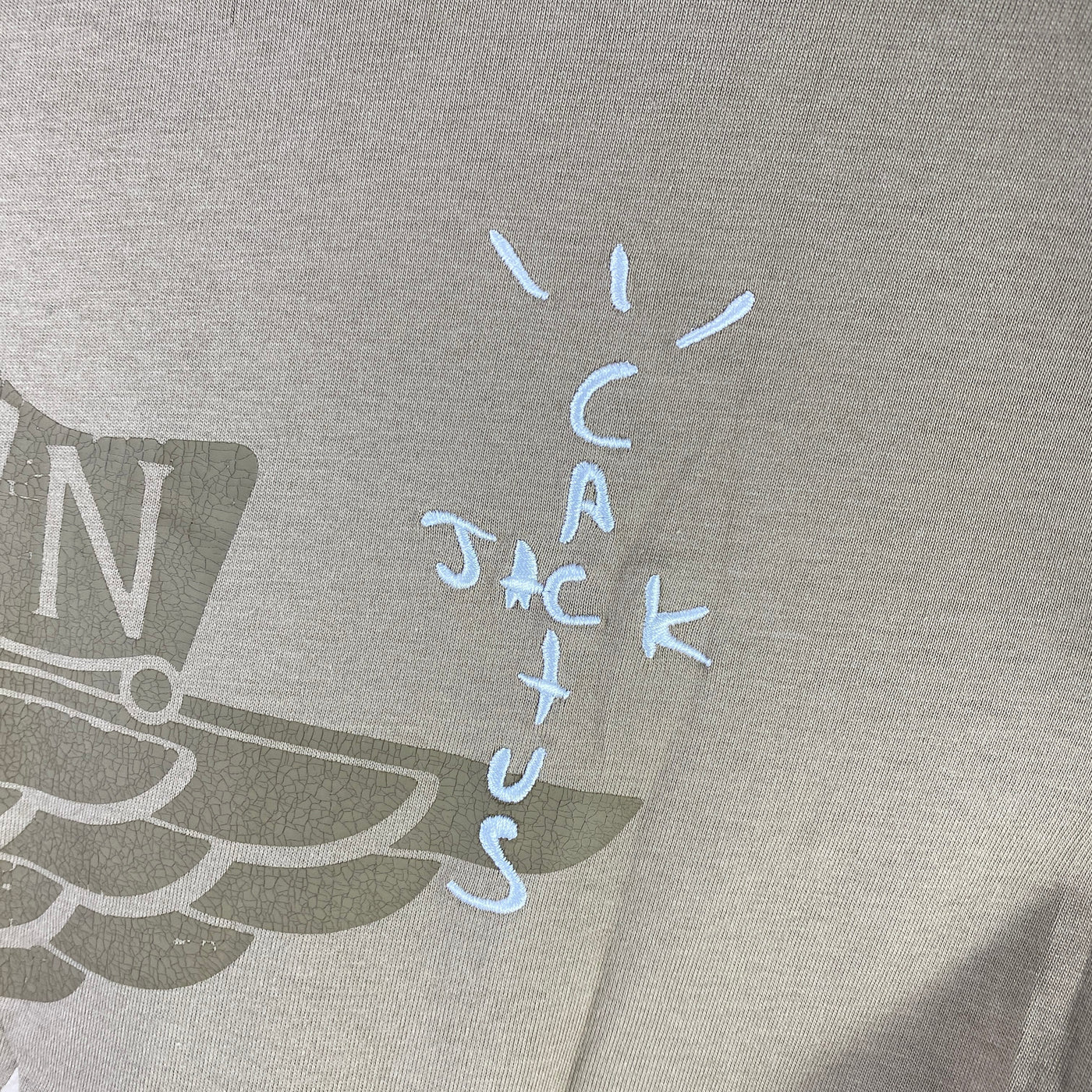 Cactus Jack by Travis Scott x Jordan Short-Sleeve T-Shirt 'Khaki/Desert'