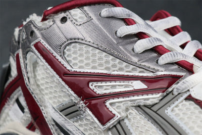 Wmns Runner Sneaker 'White Burgundy'