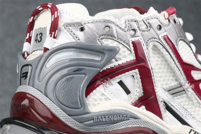 Wmns Runner Sneaker 'White Burgundy'