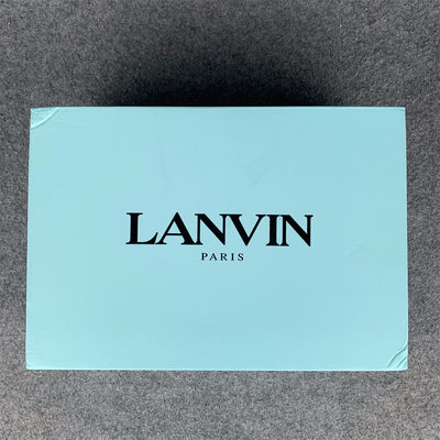 Lanvin Curb Sneakers 'Brown Rhinestone'