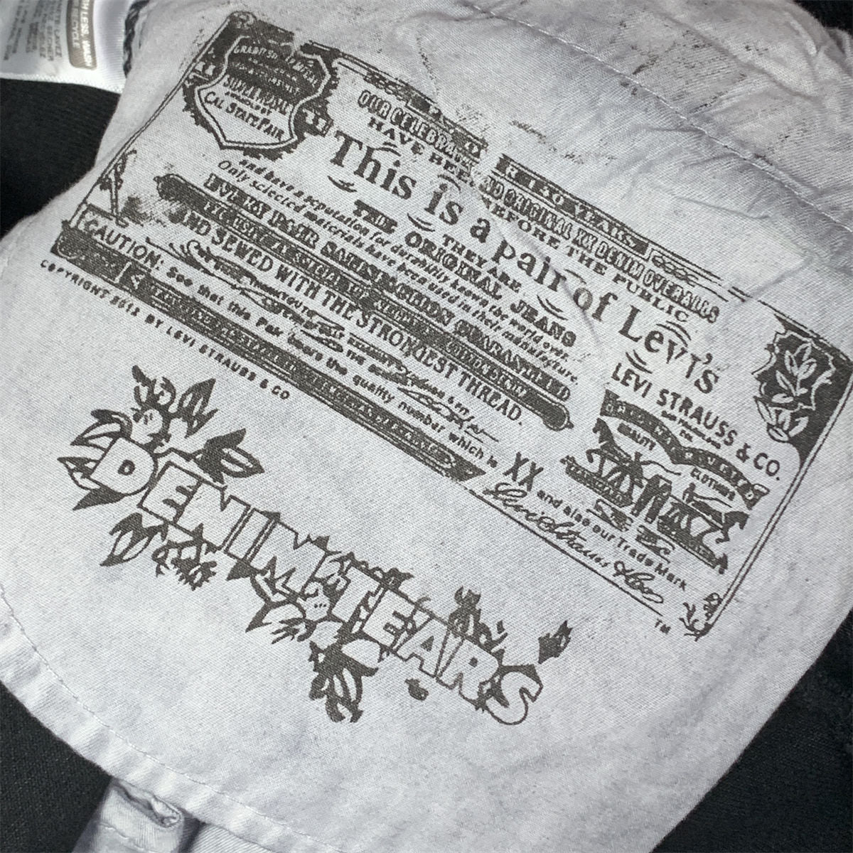 Levi's x Denim Tears The Cotton Wreath Jean 'Black'