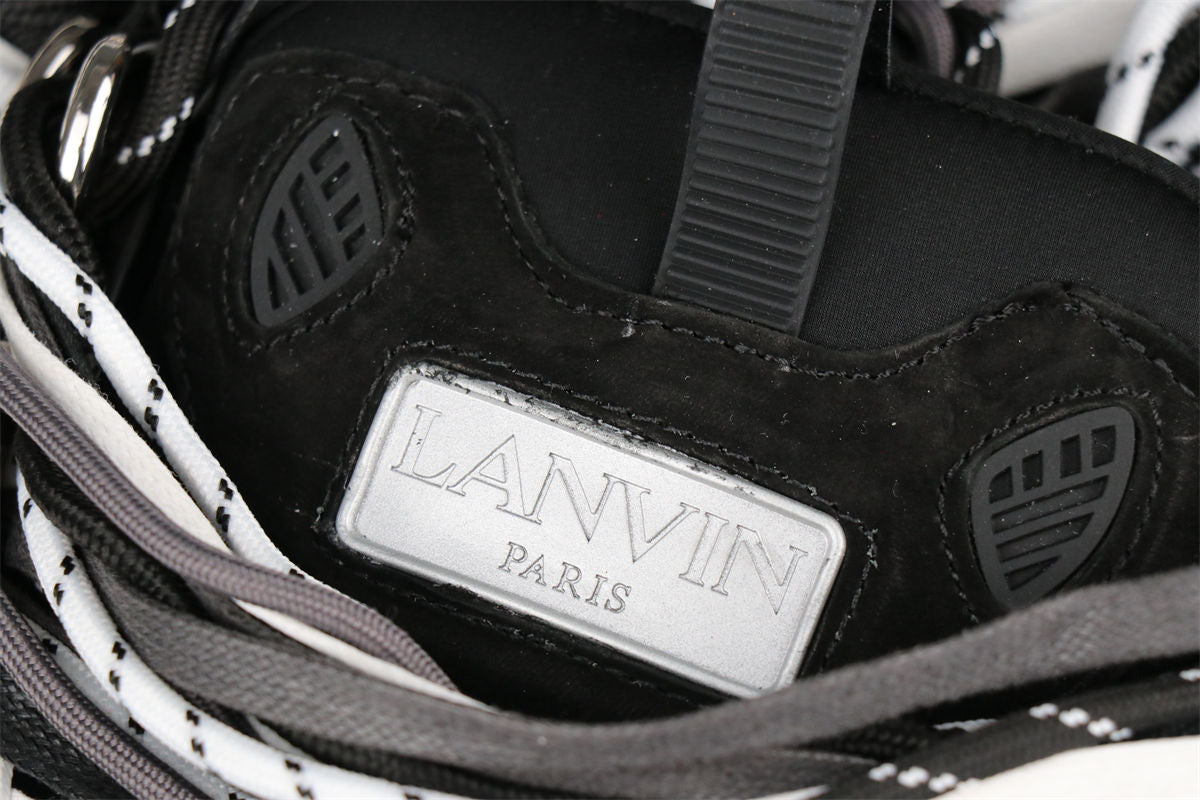 Lanvin Curb Sneakers 'Black Grey'