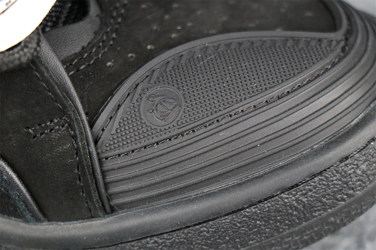 Lanvin Curb Sneakers 'Black Grey'