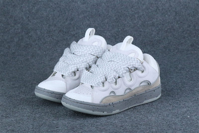 Lanvin Curb Sneakers 'Grey White'