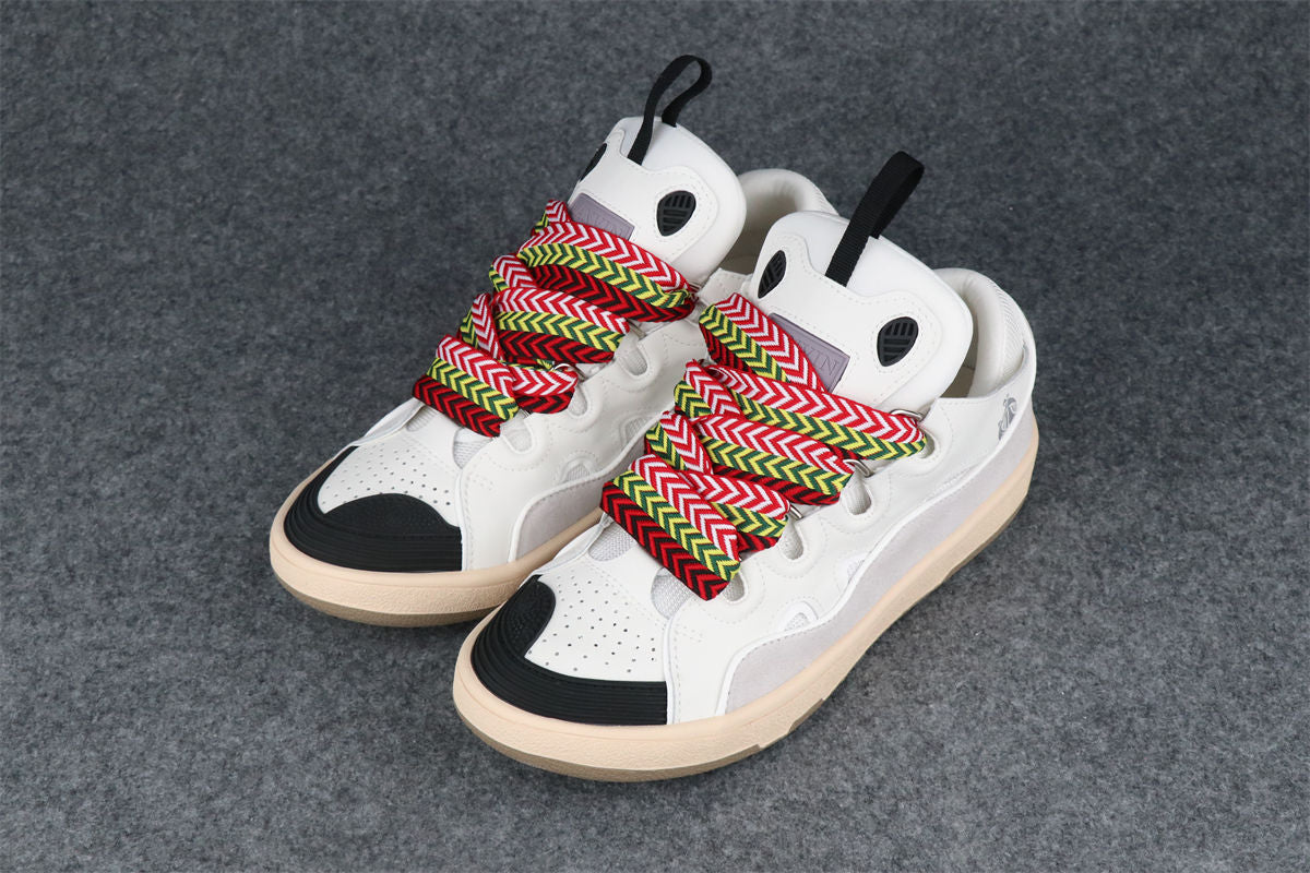 Lanvin Curb Sneakers 'White Ivory'
