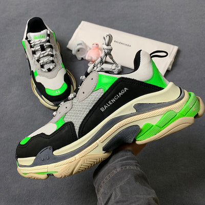 Triple S Sneaker 'Green Black'