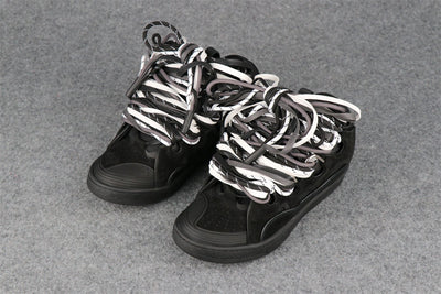 Lanvin Curb Sneakers 'Black Grey'