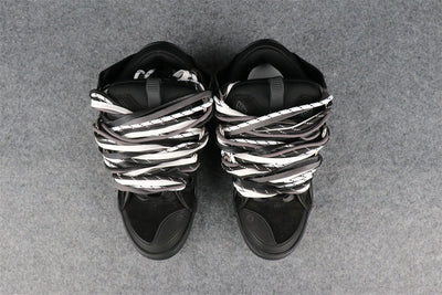 Lanvin Curb Sneakers 'Black Grey'