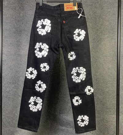 Levi's x Denim Tears The Cotton Wreath Jean 'Black'