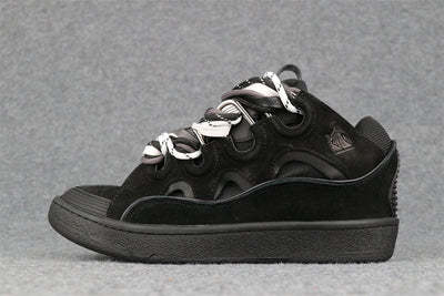 Lanvin Curb Sneakers 'Black Grey'