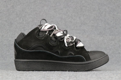 Lanvin Curb Sneakers 'Black Grey'