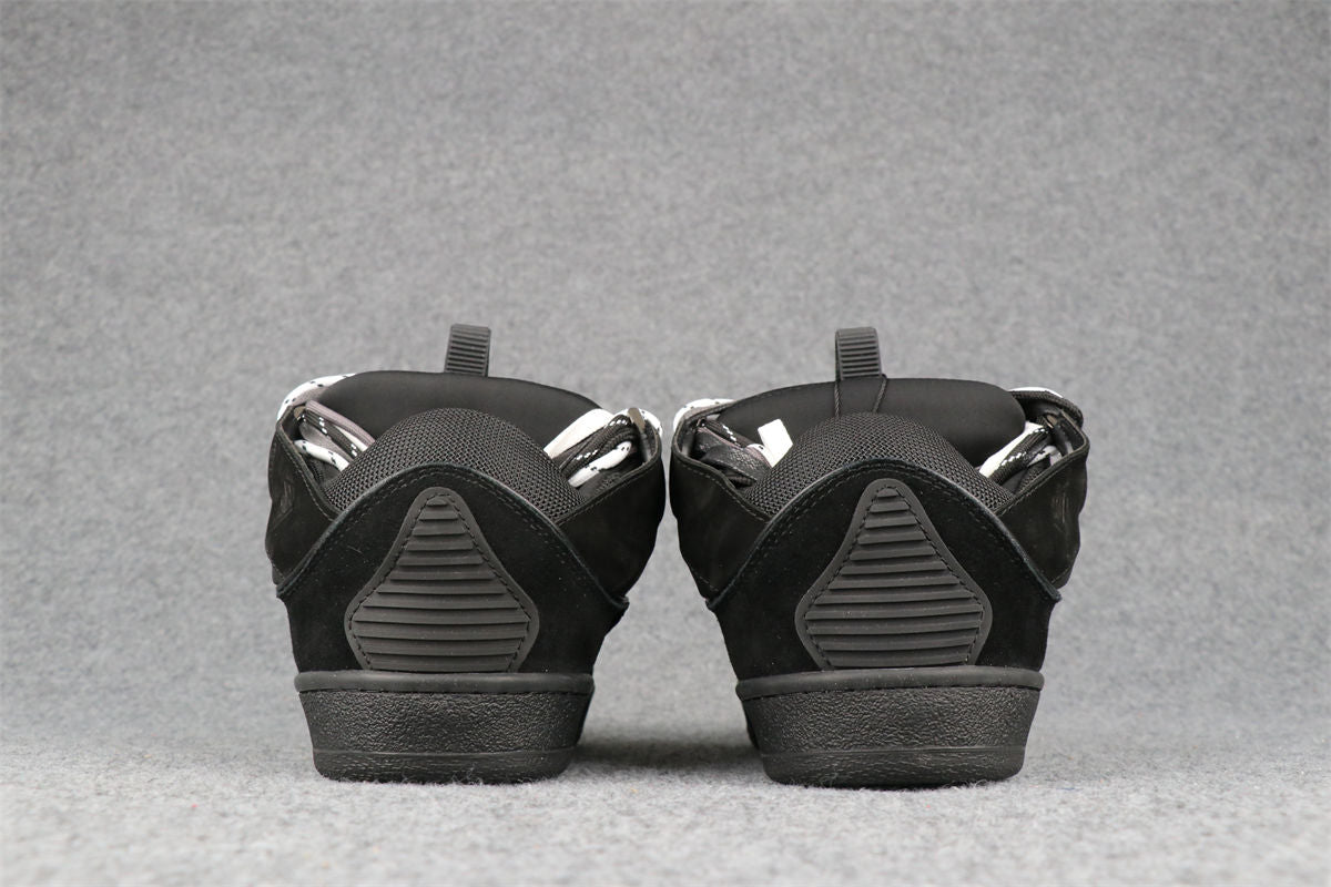 Lanvin Curb Sneakers 'Black Grey'