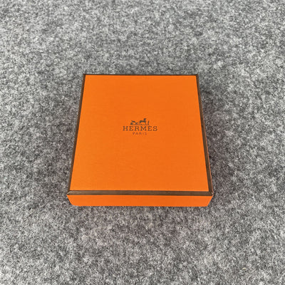 Classic Narrow Clic Clac H Bracelet 'Red Enamel & Gold-Tone'