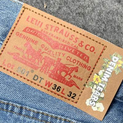 Levi's x Denim Tears The Cotton Wreath Jean 'Light Wash'