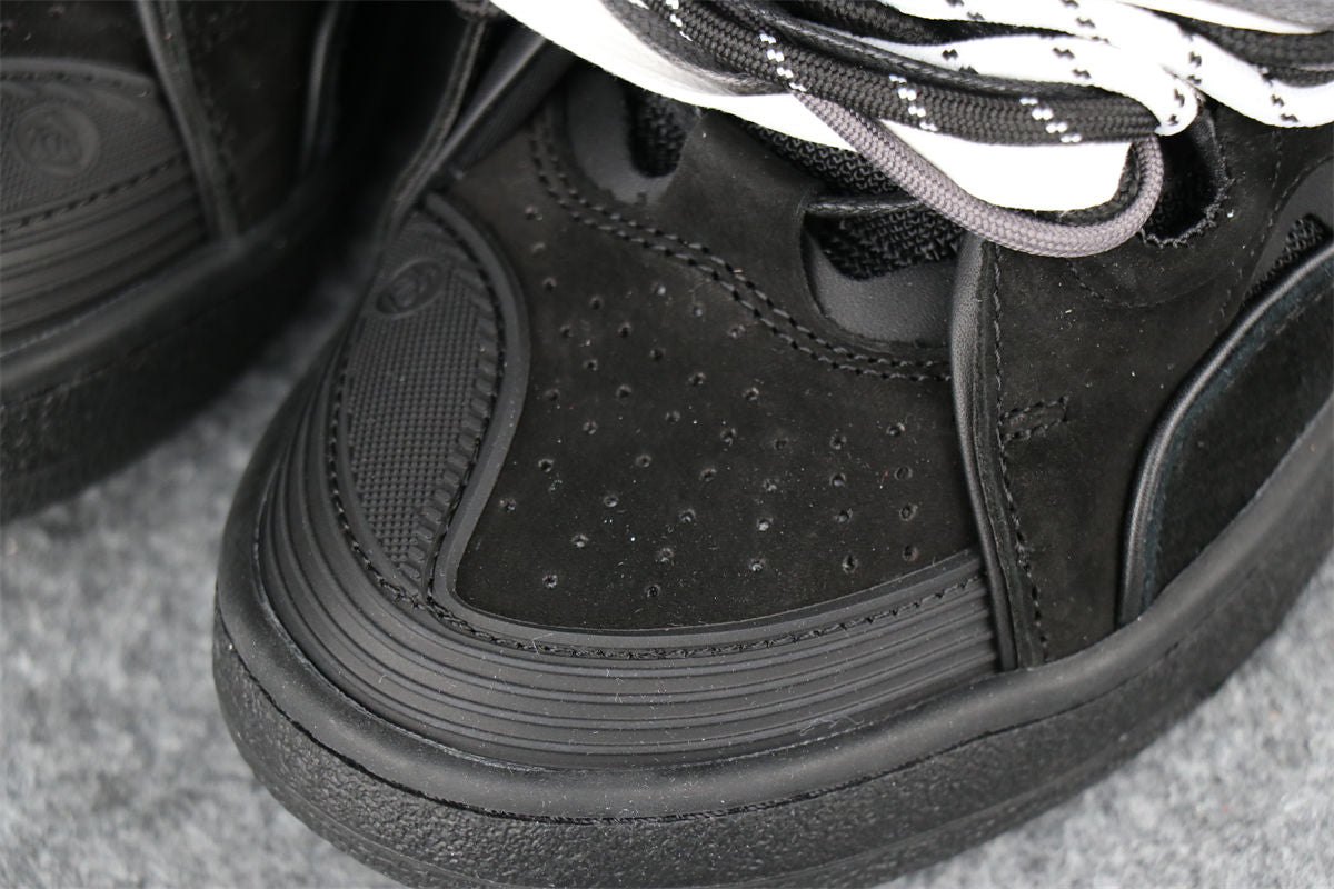 Lanvin Curb Sneakers 'Black Grey'