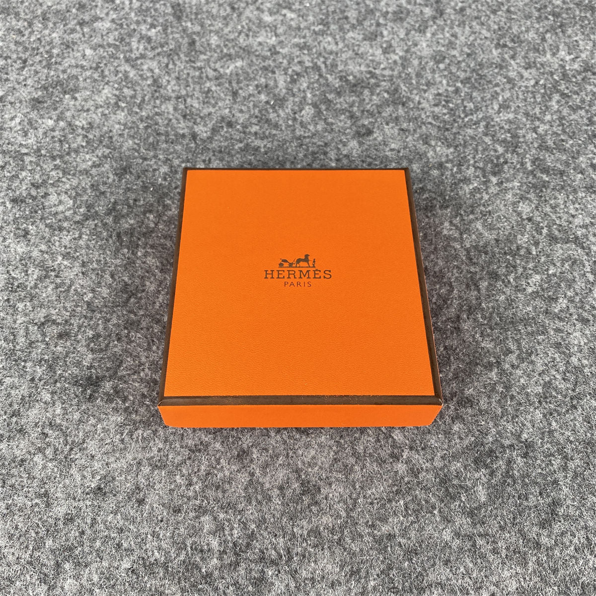 Narrow Clic Clac H Bracelet – Gold-Tone & Orange Enamel